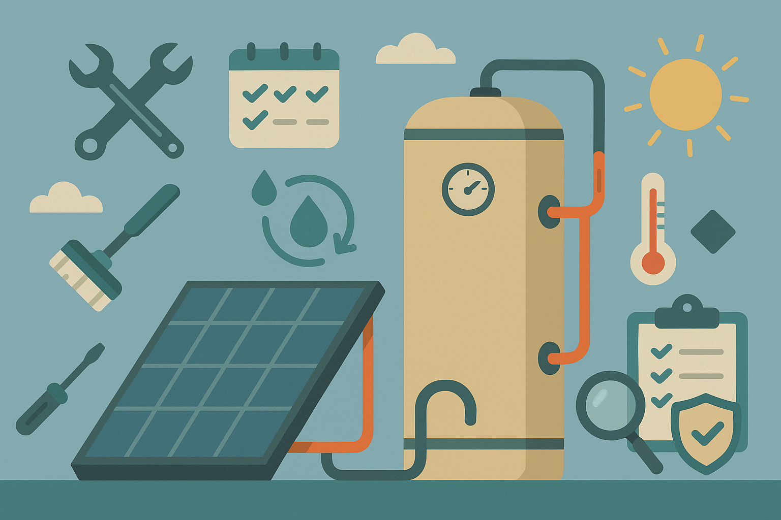 Manutenção Preventiva do Aquecedor Solar: Garanta Eficiência e Durabilidade