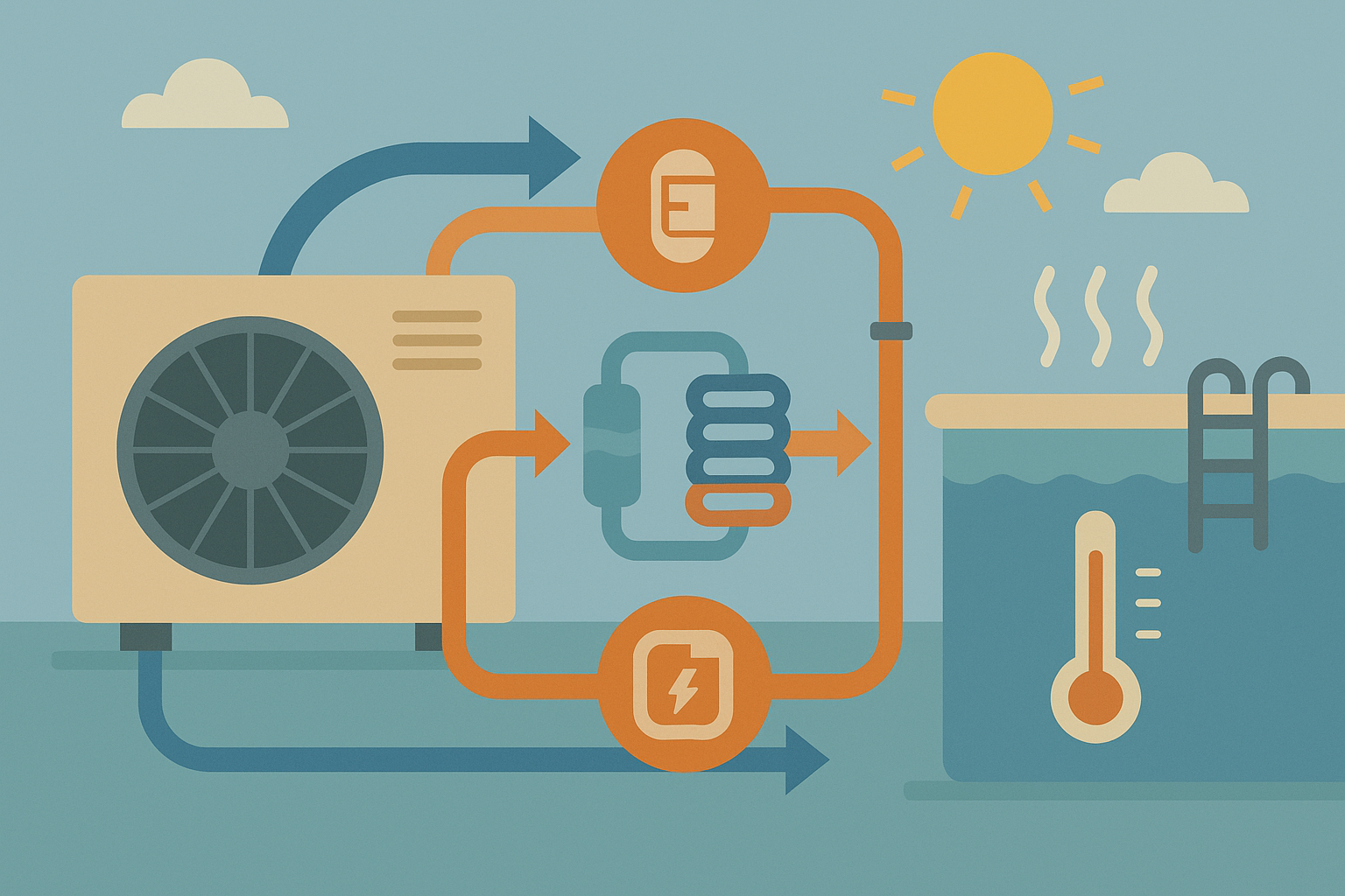 Como Funciona uma Bomba de Calor para Piscina?