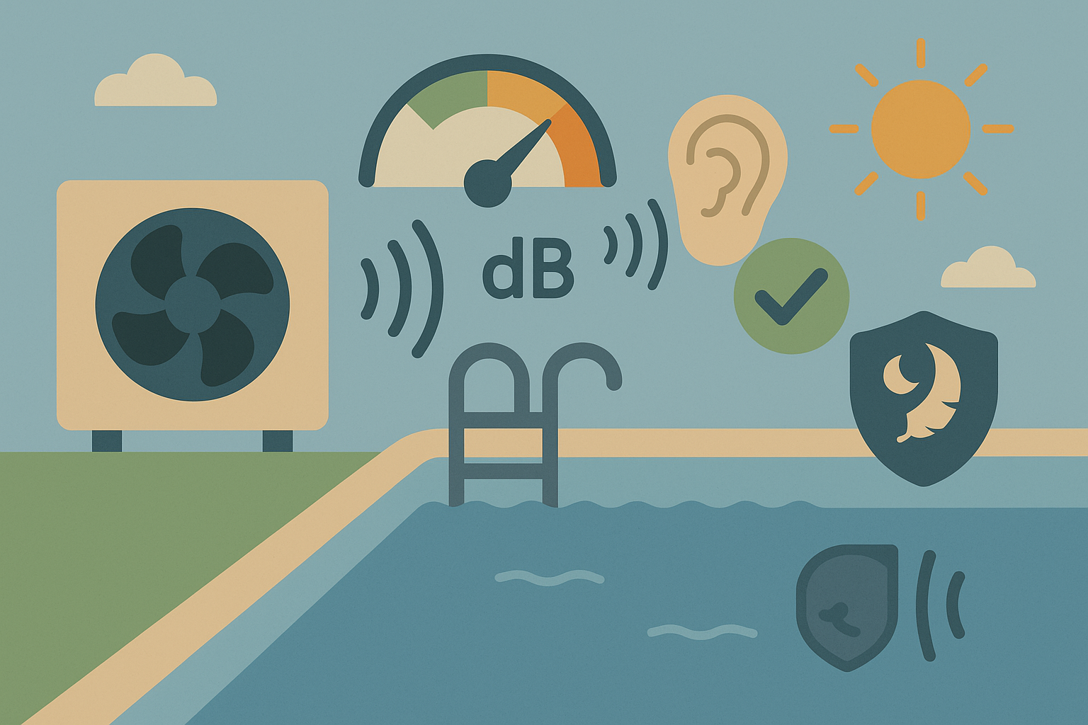 A Bomba de Calor para Piscina Faz Muito Barulho?